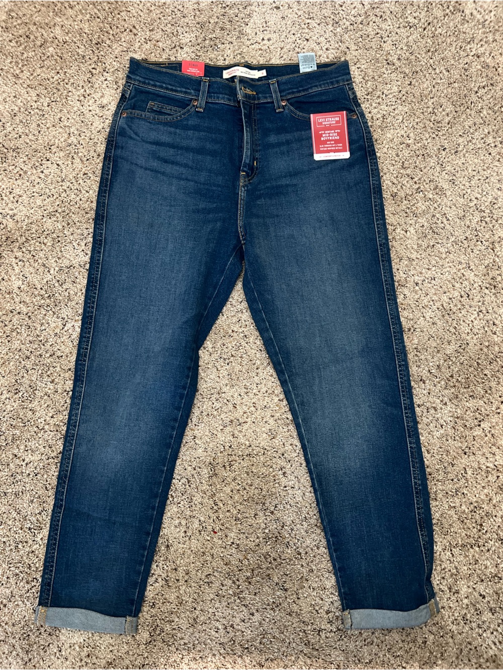 Levi's Women's Dark Blue Skinny Jeans